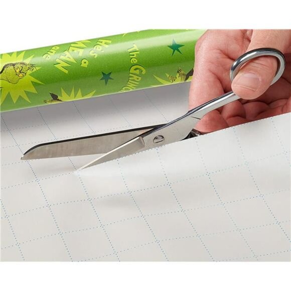 Christmas Wrapping Paper w/ Cut Lines Bundle, The Grinch (3 Rolls, 105 sq. ft.) - Picture 2 of 6